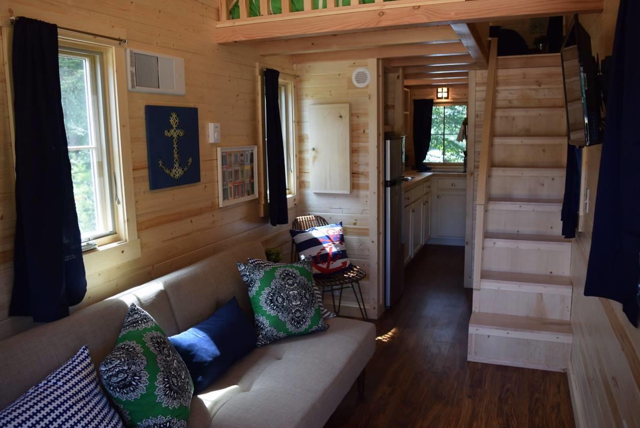 Tuxbury Pond Camping Resort Tiny House Murphy South Hampton Exteriör bild